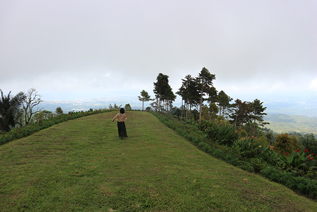 ラエワヤ丘からの風景の写真