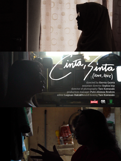 『Cinta, Sinta (Love,Love)』のポスター